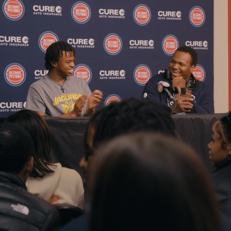 Platinum Equity’s outreach program for the Jalen Rose Leadership Academy provides mentorship, scholarships. And genuine fun.